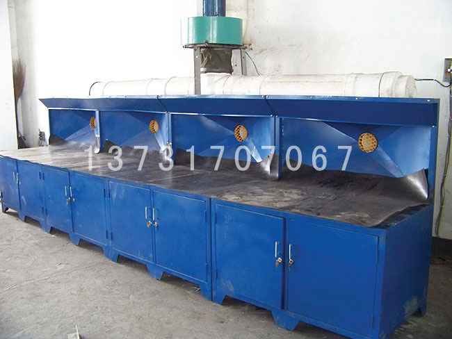 天津金屬制品廠王經(jīng)理定購(gòu)的打磨臺(tái)和布袋除塵器已發(fā)貨 天津金屬制品廠王經(jīng)理定購(gòu)的打磨臺(tái)和布袋除塵器已發(fā)貨