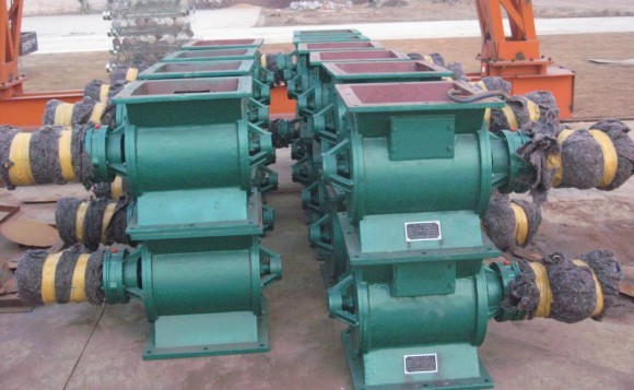 西安白經理定購的YJD-16/A星型卸灰閥已發貨 西安白經理定購的YJD-16/A星型卸灰閥已發貨